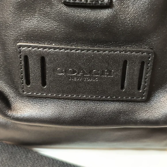 Coach Ranger Mini Pack Backpack – Black Leather - Picture 3 of 11